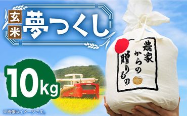 [令和6年産新米][先行予約]ひかりファーム の 夢つくし - 玄米 - 10kg[2024年10月以降順次発送][築上町][ひかりファーム][ABAV009]