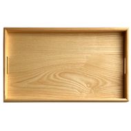 紀州漆器 約60cm 木製 長手盆 お盆［白木］ 二尺 大きな 大きい トレー 旅館 ホテル 業務用 ビッグサイズ 和歌山 国産  日本製［YS4］ 303446_CR007VC01