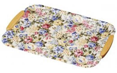 滑り止めトレー フローラ 木取手付 M［YS22］ 303446_CR035