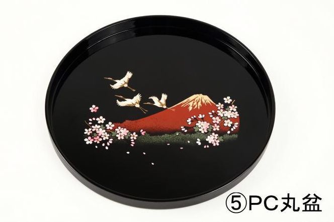 【紀州漆器】高級漆器贅沢詰め合わせ５点セット 303446_303446_CR107