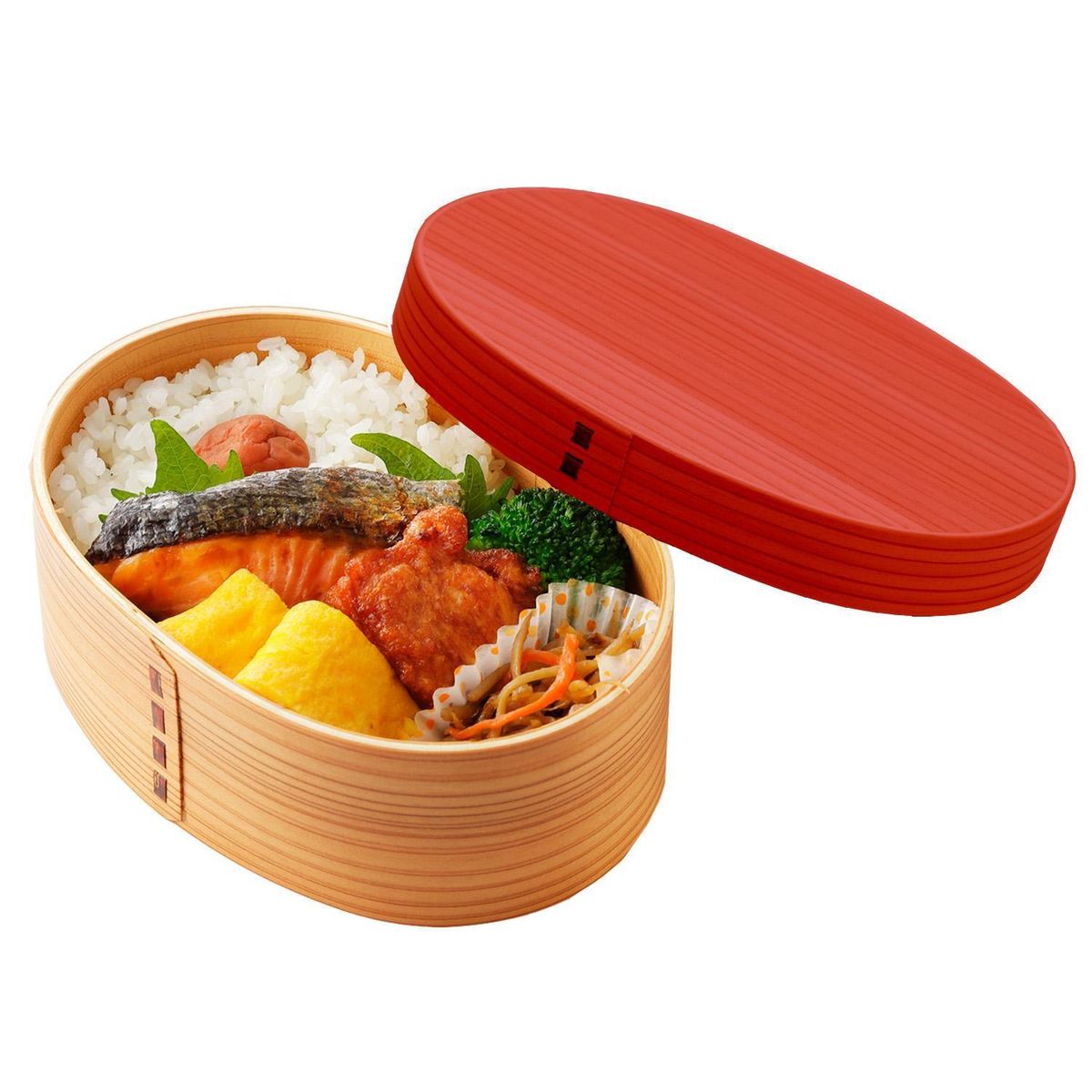 [チェリーピンク]曲げわっぱ 弁当箱 一段 カラー 紀州漆器 伝統工芸[YS133] 303446_CR170VC03