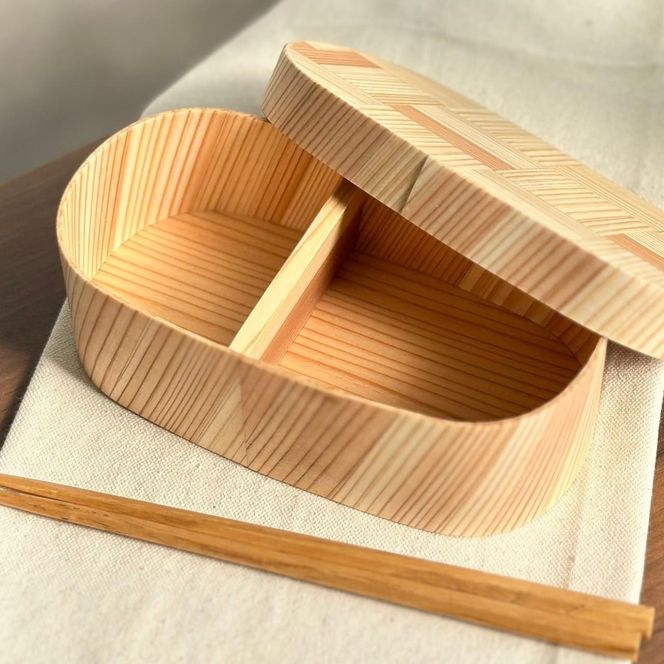 ★九州杉 国産 曲げわっぱ 網代柄 被せ蓋 弁当箱 まげわっぱ 303446_CR183