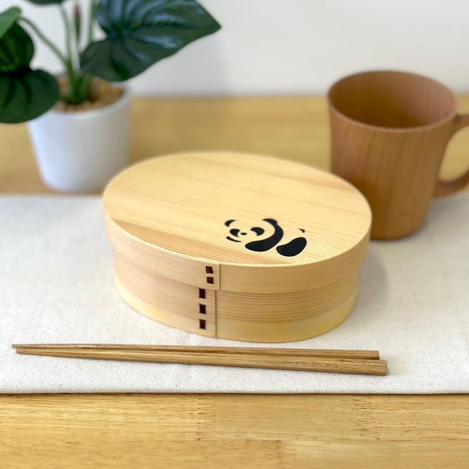 ★曲げわっぱ 弁当箱 一段 わっぱんだ 紀州漆器 伝統工芸 303446_CR184