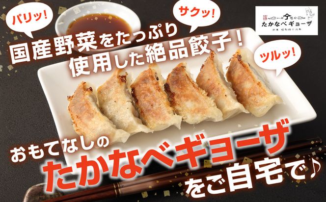 ＜たかなべギョーザ 80個（20個入×4袋）＞2か月以内に出荷【c866_tk_x2】