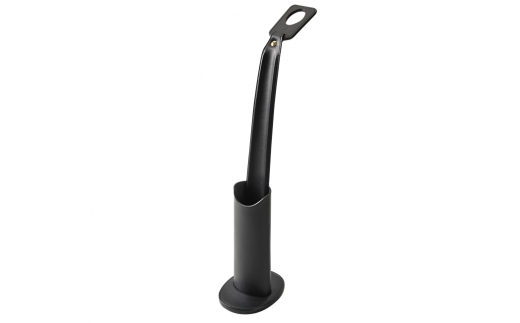 [SS-04] SOMES　SS-04スタンド付き靴べら（ブラック） [北海道 砂川市 012260113]