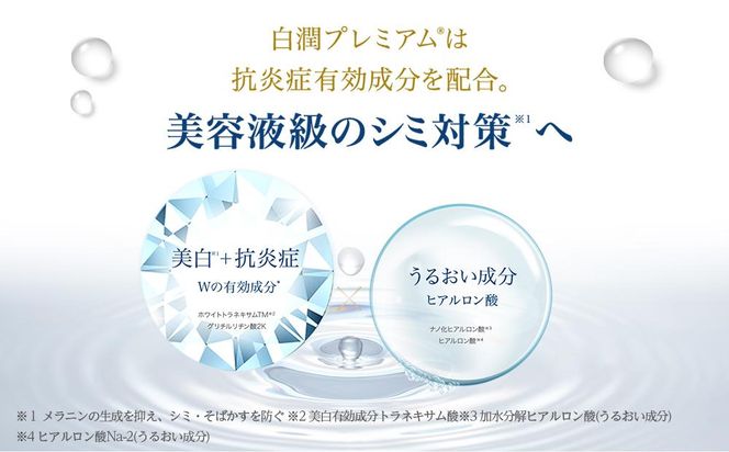 ロート製薬【肌ラボ 白潤プレミアムしっとりタイプ】化粧水＋乳液4点セット（各ボトル＋つめかえ用） 242161_EJ002