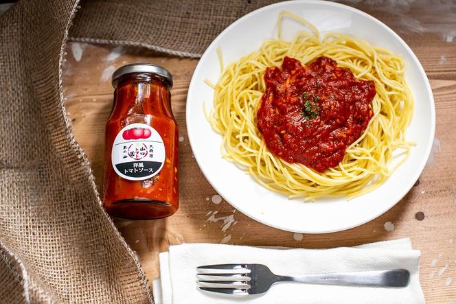 トマト農家が作った完熟トマトソース『３種食べ比べ（洋風・和風・ケチャップ）』 ～山口トマト園からトマト好きに送る、こだわりの逸品～ 232238_BA01-PR