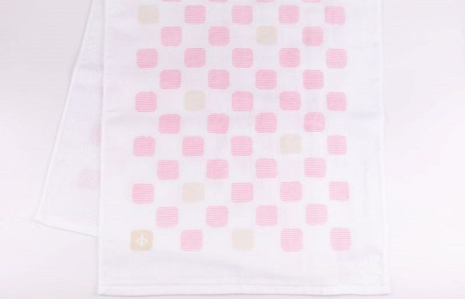 099H332 【スピード発送】JAPAN madeガーゼタオル 3枚セット(市松)【泉州タオル 国産 吸水 普段使い シンプル 日用品】