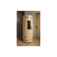 家庭用フィンランド式バレルサウナ「俺の蒸樽」※申込前に要連絡※ ヒノキ 檜 樽型［163Y01］家庭用 フィンランド式 バレルサウナ 俺の蒸樽 申込前に要連絡 ヒノキ 1人用 サウナ 樽型 贅沢