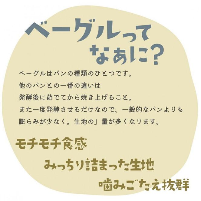 パン屋さんが作るもちもち手作りベーグル 冷凍 １２個 （プレーン、クランベリー、チーズ、ベーコン、マロン、米粉　各２個） 272183_BG428