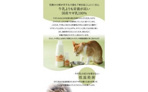 【R14080】ワンちゃん、ネコちゃんの大好きなヤギミルク　200ｍｌ×12本
