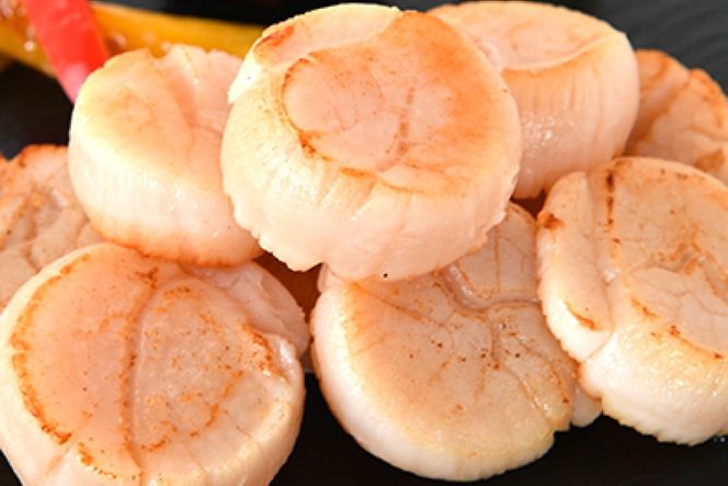 生産者支援 三陸・気仙沼産ホタテ玉冷 1kg [マルフジ 宮城県 気仙沼市 20564179] ホタテ ほたて 帆立 冷凍 貝柱 海鮮 支援 応援