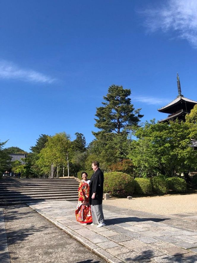 【仁和寺】【仁和寺門跡が執り行う】一生の思い出に残る、世界遺産”仁和寺”で行う「仏式婚礼」 261009_A-EB002