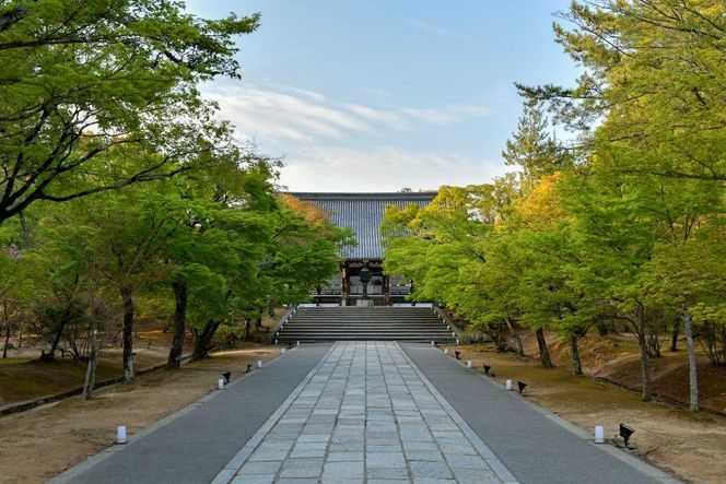 【仁和寺】世界遺産”仁和寺”１晩貸切と松林庵での宿泊プライベートプラン～「100万円の宿坊」がふるさと納税に～ 261009_A-EB005