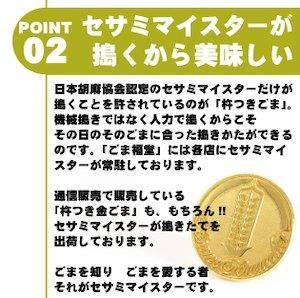 【ごま福堂】杵つき金ごま 10袋セット 261009_A-HB004