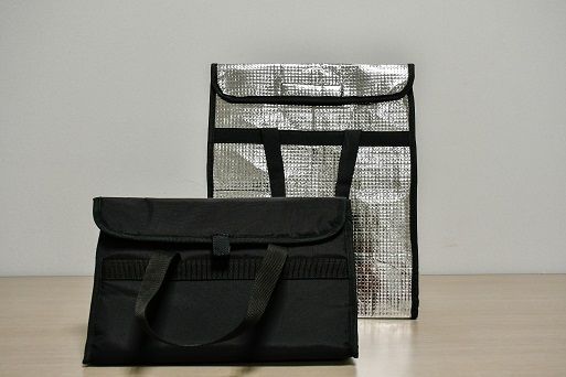 S148 アウトドアやコンビニ買い物に！保冷バック大小 ｻｲｽﾞ（各１個）セット