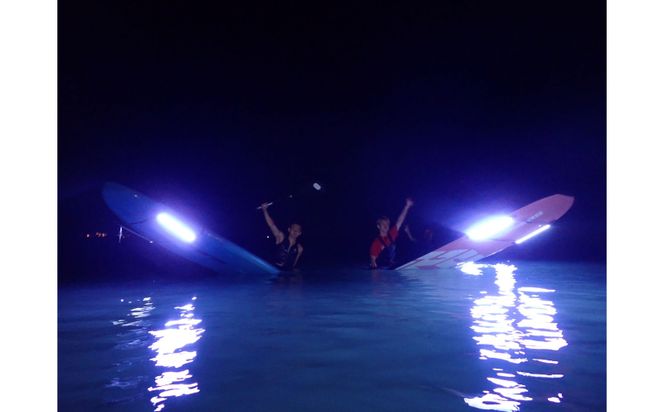 【ハレタオーシャンサポート】イチ押し！【ナイトSUPコース】2名様