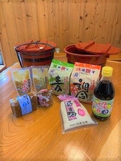 地蔵味噌おすすめセット朱樽入り　＜ 味噌 みそ ミソ 調味料 いりこ 柚子 ゆず ユズ  愛媛県 鬼北町＞