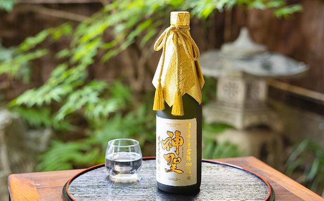 【山本本家】山田錦 純米大吟醸原酒ゴールド・神聖 京都産祝純米大吟醸（720ml×2本セット） 261009_B-AM12