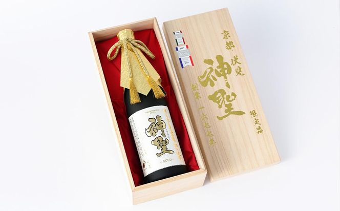 【山本本家】山田錦 純米大吟醸原酒ゴールド・神聖 京都産祝純米大吟醸（720ml×2本セット） 261009_B-AM12