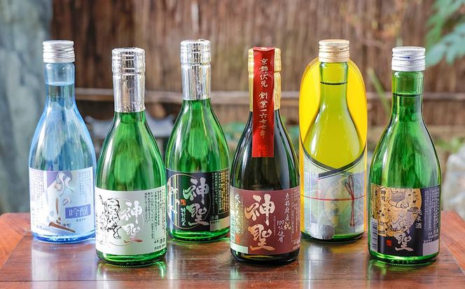 【山本本家】日本酒6種飲み比べセット（300ml×6本セット） 261009_B-AM13