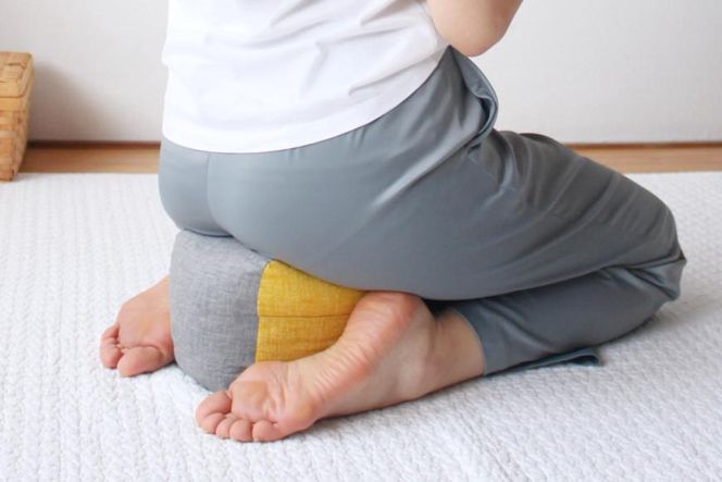 【 洛中高岡屋 】３つの高さで寛げるアイテム『コロミィ』（紙屋紙＆菜の花） 261009_B-BZ81