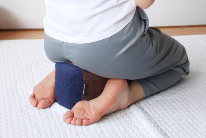 【 洛中高岡屋 】３つの高さで寛げるアイテム『コロミィ』（褐色＆檜皮） 261009_B-BZ83