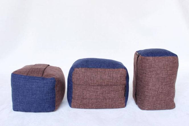 【 洛中高岡屋 】３つの高さで寛げるアイテム『コロミィ』（褐色＆檜皮） 261009_B-BZ83