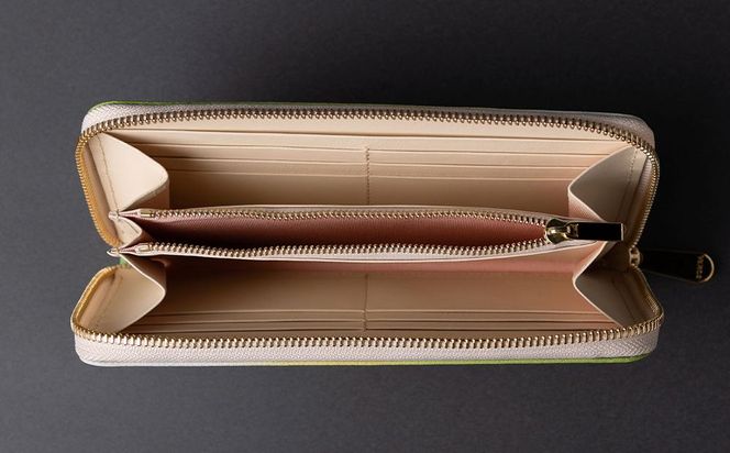 【池内友禅】SOMEA brume 長財布(レモン)｜京都 友禅染 ブランド 財布 人気［ 京都 サイフ おすすめ 革製品 本格 通勤 雑貨 高級 男女兼用 お取り寄せ 通販 送料無料 ふるさと納税 ］ 261009_B-CA90