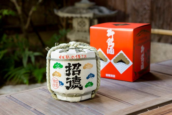 【招徳酒造】菰樽 純米吟醸祝（木升3個付き） [ 京都 伏見 日本酒 人気 おすすめ 純米吟醸 お祝い こだわりの純米酒 お取り寄せ 通販 送料無料 ふるさと納税 ] 261009_B-DJ04