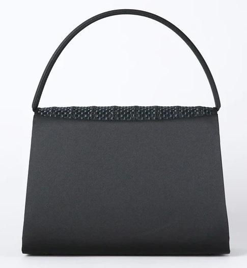 【岩佐】手織リボンメッシュフォーマルバッグ 261009_B-DS05