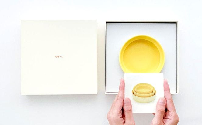 【aeru】ベビー 食器｜京焼の こぼしにくい器（ボウル） 離乳食  赤ちゃん 子供 子ども 出産祝い ギフト レンジ対応 食洗機対応 261009_B-EN06