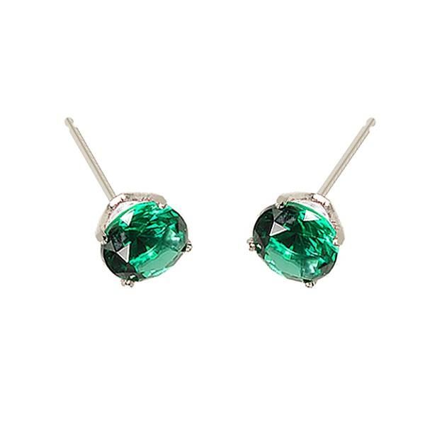 [京セラ]クレサンベール[エメラルド]ピアス[0.72CT/PT900] 261009