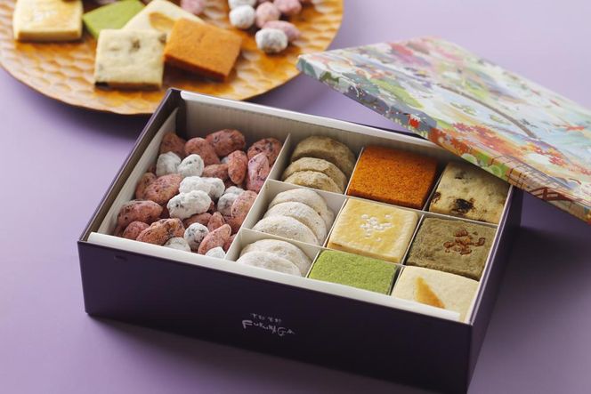 【京都・紫野FUKUNAGA】京食材を厳選！京都紫野クッキー ~京のかおり~ 261009_B-EX02