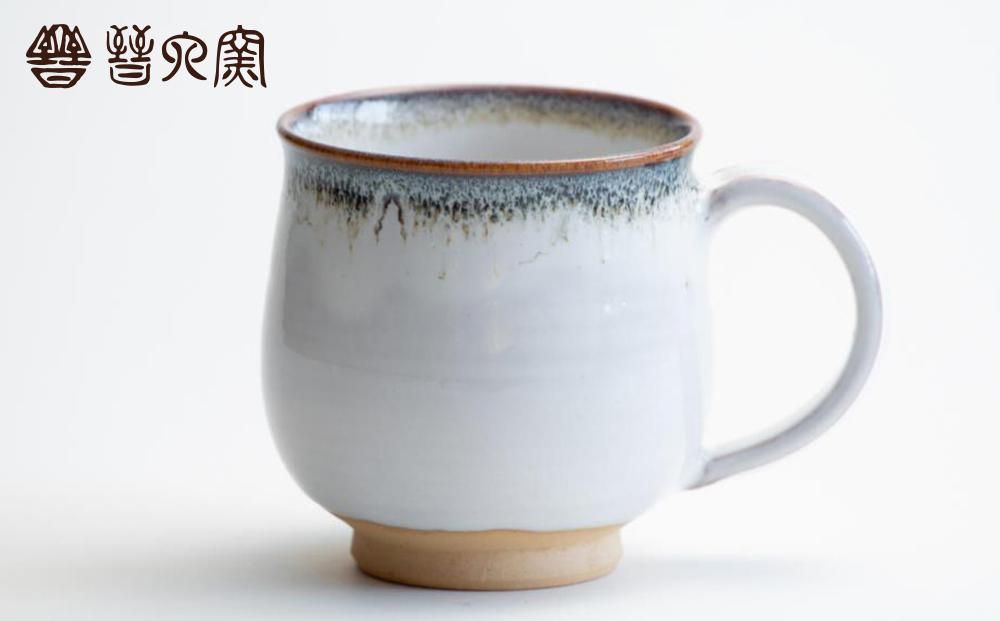 [晋六窯]白萩天目海鼠釉マグカップ 261009