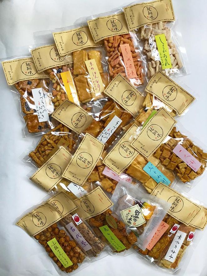 【かなだや】京おかき選りすぐり詰合せ(18袋セット)［ 京都 あられ おかき せんべい 人気 おすすめ おいしい ギフト プレゼント グルメ 食べ比べ 詰め合わせ セット お取り寄せ ふるさと納税 ］ 261009_B-HM06