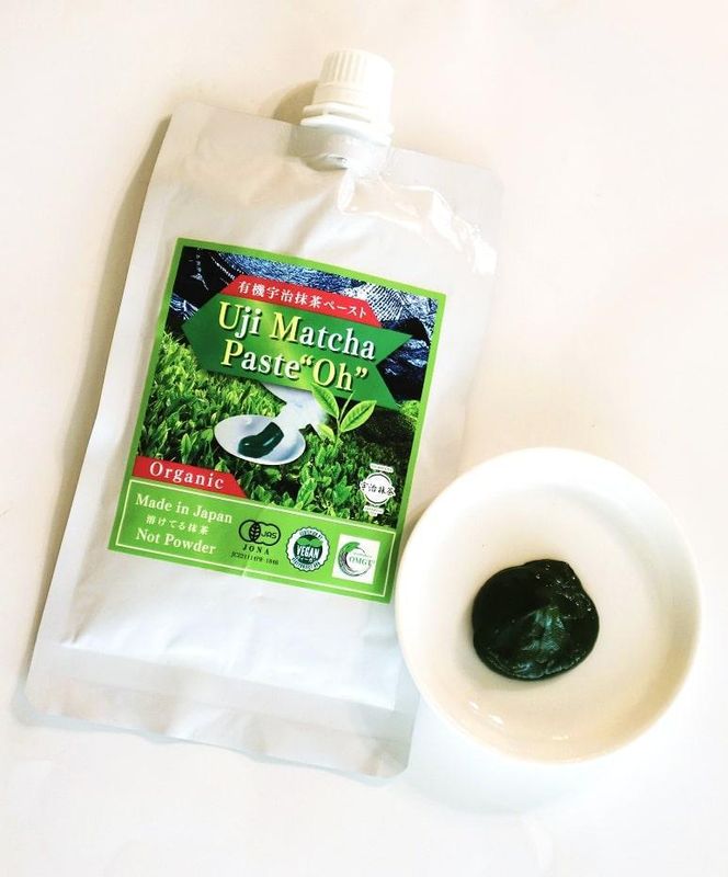 【OMGT】宇治抹茶ペースト“Oh（オー）”　マドラー付き・京都千代紙箱入り 261009_B-JC09