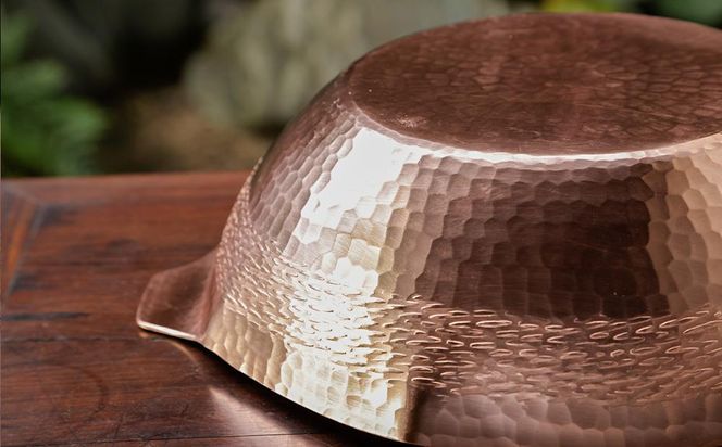 【八木庖丁店】手打ち銅製 八角水煮鍋(9寸) 261009_B-JU13