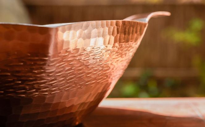 【八木庖丁店】手打ち銅製 八角水煮鍋(尺) 261009_B-JU14