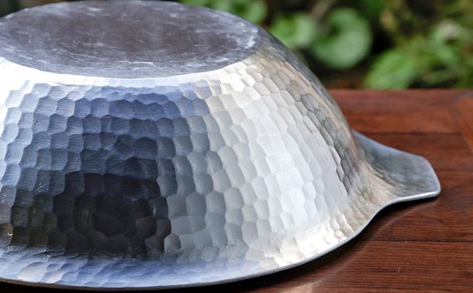 【八木庖丁店】手打ちアルミ製 よせ鍋(9寸) 261009_B-JU23