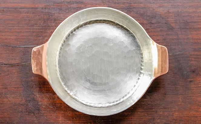 【八木庖丁店】手打ち銅製 グラタン皿(12cm) 261009_B-JU26