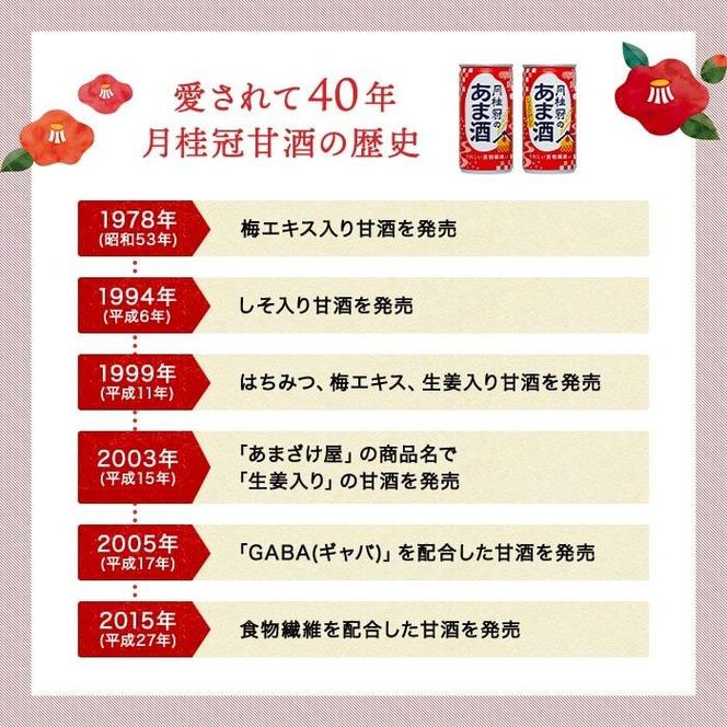 《京都伏見蔵元》【月桂冠】あま酒（しょうが入り）（190g缶×30本）［京都 伏見 甘酒 あまざけ 酒かすしょうが 人気 おすすめ 定番 贈答 ご自宅用 お取り寄せ おいしい 通販 送料無料 ふるさと納税］ 261009_B-NP06