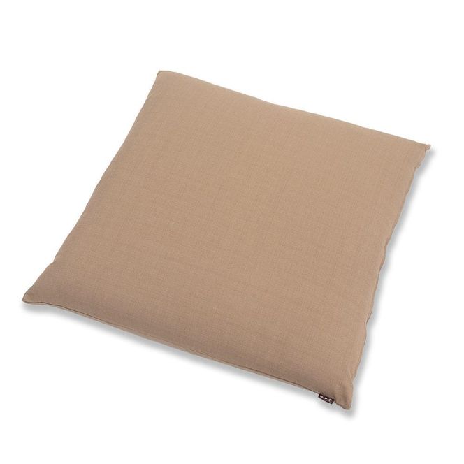 【工夫庵】色あそび 座布団 ベージュ（2枚セット）（JJ） 261009_B-NS06VC16