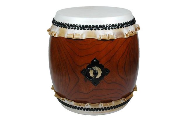 【太鼓センター】長胴太鼓（欅材くりぬき胴）1尺5寸 261009_B-SF03