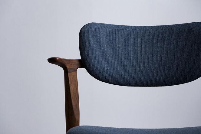 【FILE FURNITURE WORKS】チェア（KS1-F / ウォールナット）［ 京都 家具 インテリア 椅子 イス  おしゃれ 高級 人気 おすすめ 国産 職人 一点もの オーダー 東京 田園調布 ショールーム ］ 261009_B-UK11