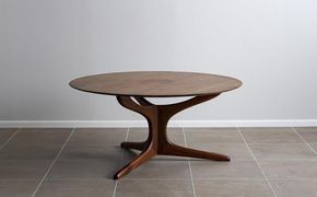 【FILE FURNITURE WORKS】ダイニングテーブル（DT-6 Round Table）［ 京都 家具 インテリア テーブル 机 おしゃれ 高級 人気 おすすめ 国産 職人 一点もの オーダー 東京 田園調布 ショールーム ］ 261009_B-UK16