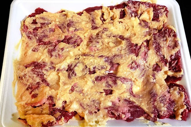 BE082長崎牛「サガリ肉」西京味噌漬け 500g