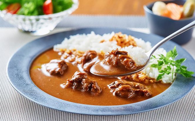 「星空の黒牛」ビーフカレー（180g）×4個【 ビーフカレー 加工品 肉加工品 おうちごはん 簡単調理 レトルト  グルメ ギフト お取り寄せ 標茶町 北海道 】 016641_AF006