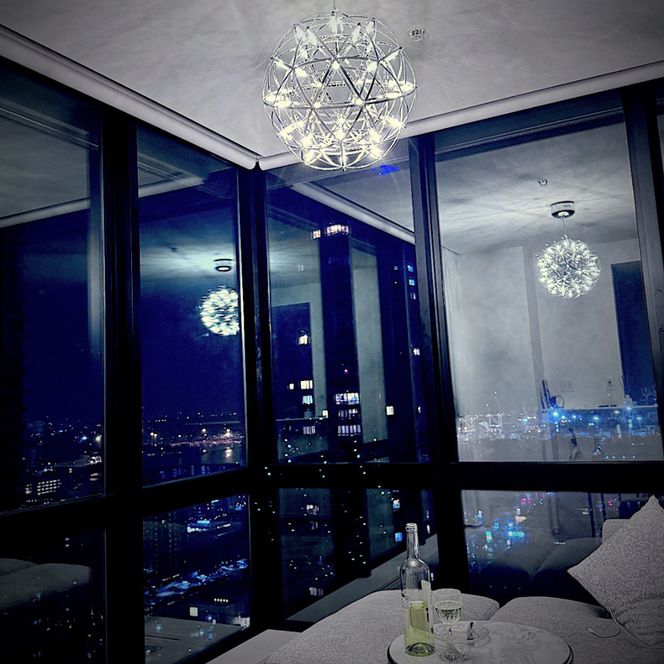 LEDペンダントライト50cm　ヴィーナス　P038［172C05］