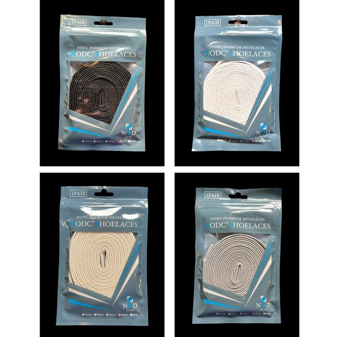 NODC Flexibility SHOELACES ３セット［173N13］NODC Flexibility SHOELACES 靴ひも 選べる サイズ 100cm 120cm 140cm